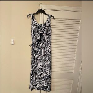 Tommy Bahama ruched summer dress.
